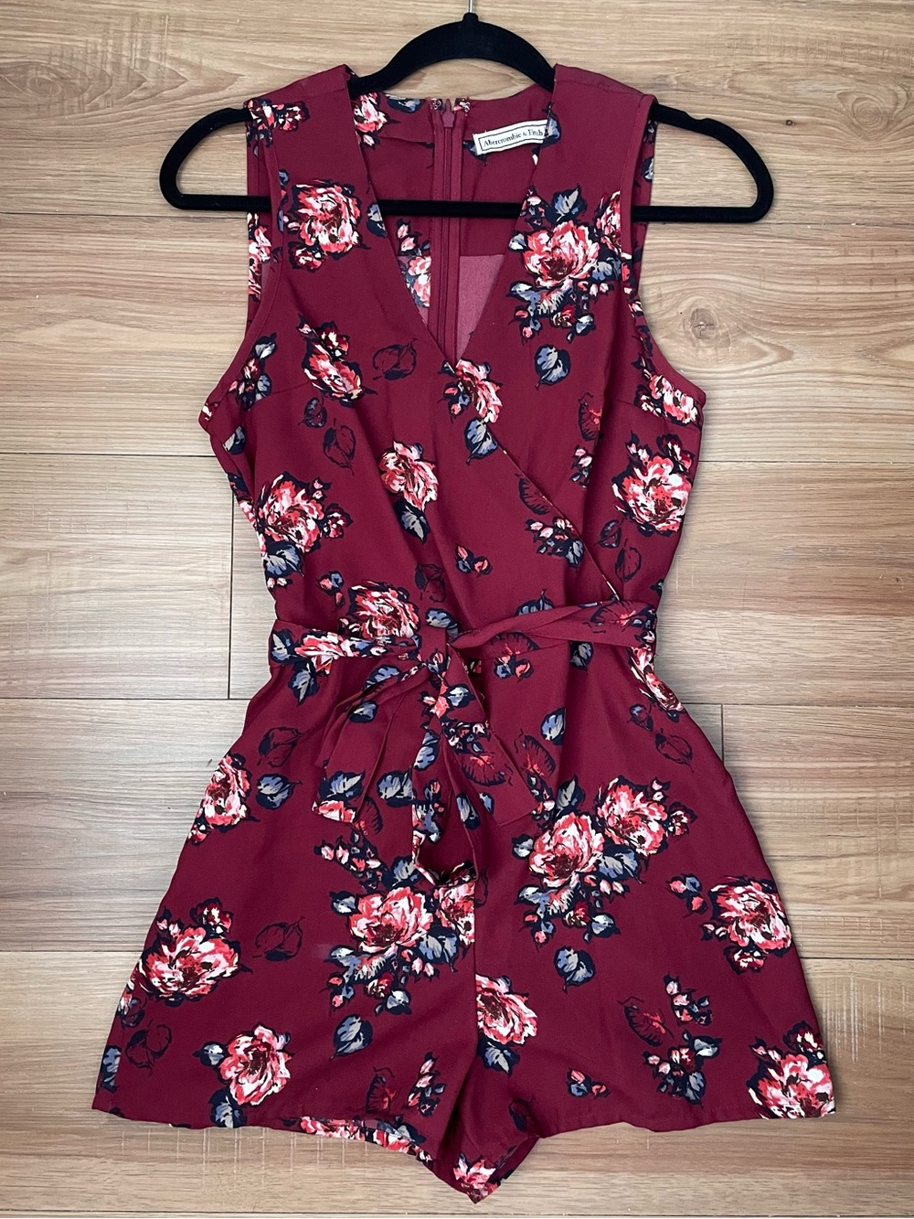 Abercrombie Floral Sleeveless Romper